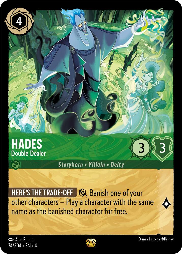 Hades - Double Dealer (74/204) [Ursula's Return] | Jack's On Queen