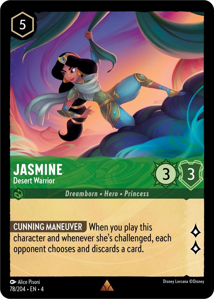 Jasmine - Desert Warrior (78/204) [Ursula's Return] | Jack's On Queen