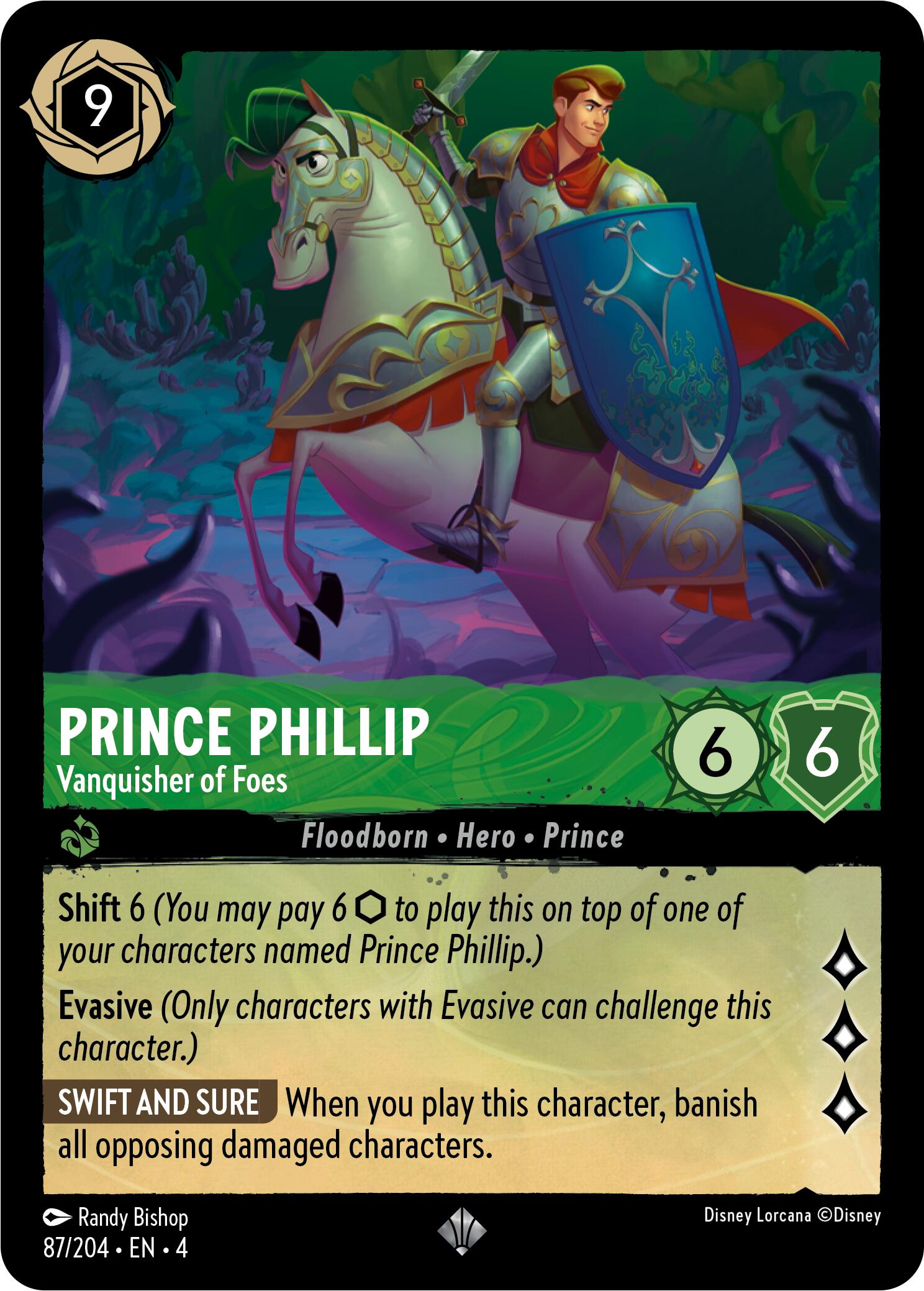 Prince Phillip - Vanquisher of Foes (87/204) [Ursula's Return] | Jack's On Queen