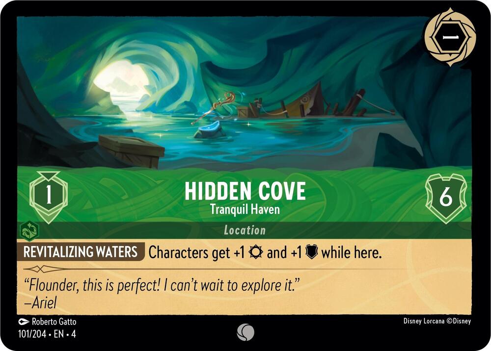 Hidden Cove - Tranquil Haven (101/204) [Ursula's Return] | Jack's On Queen