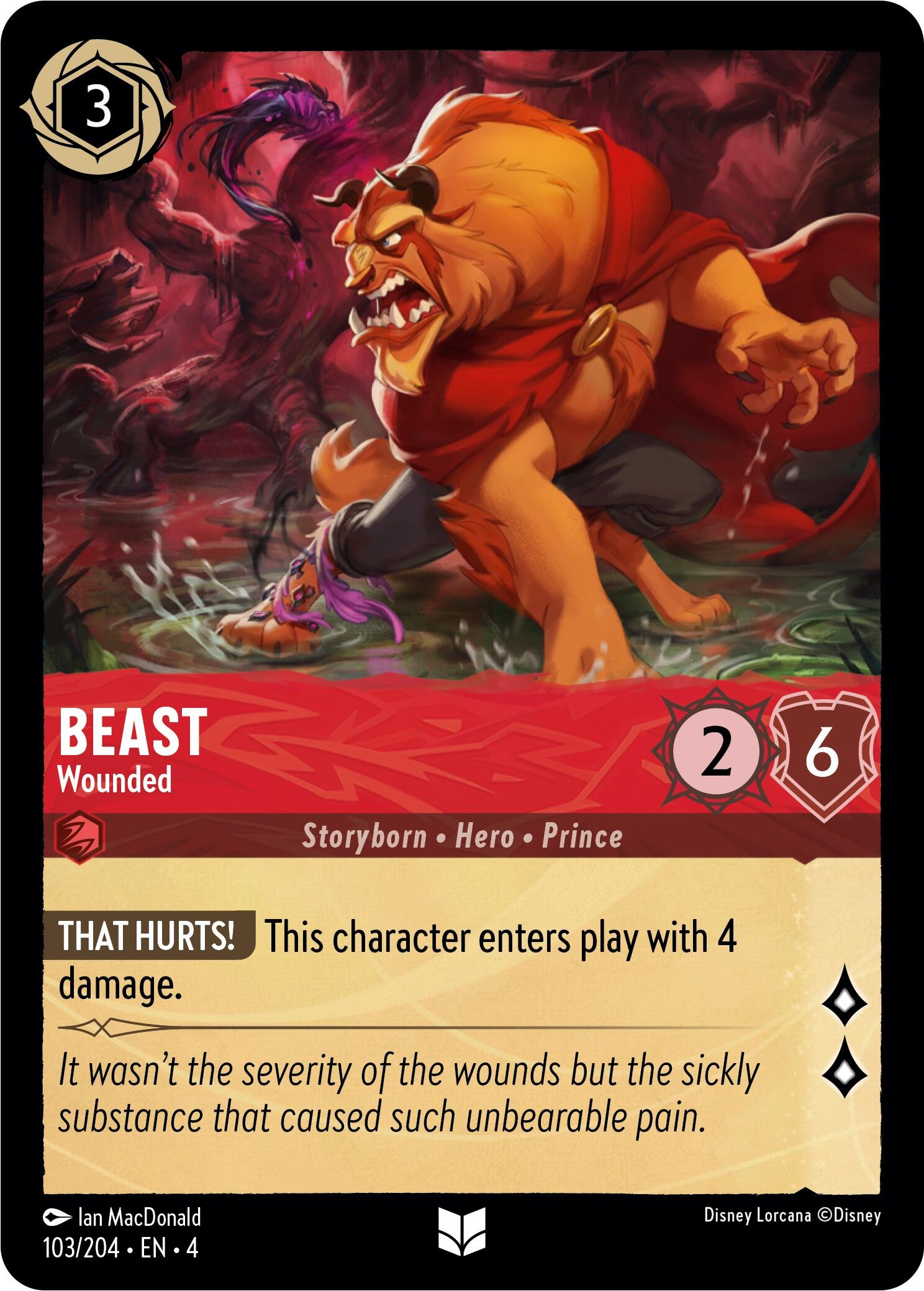 Beast - Wounded (103/204) [Ursula's Return] | Jack's On Queen
