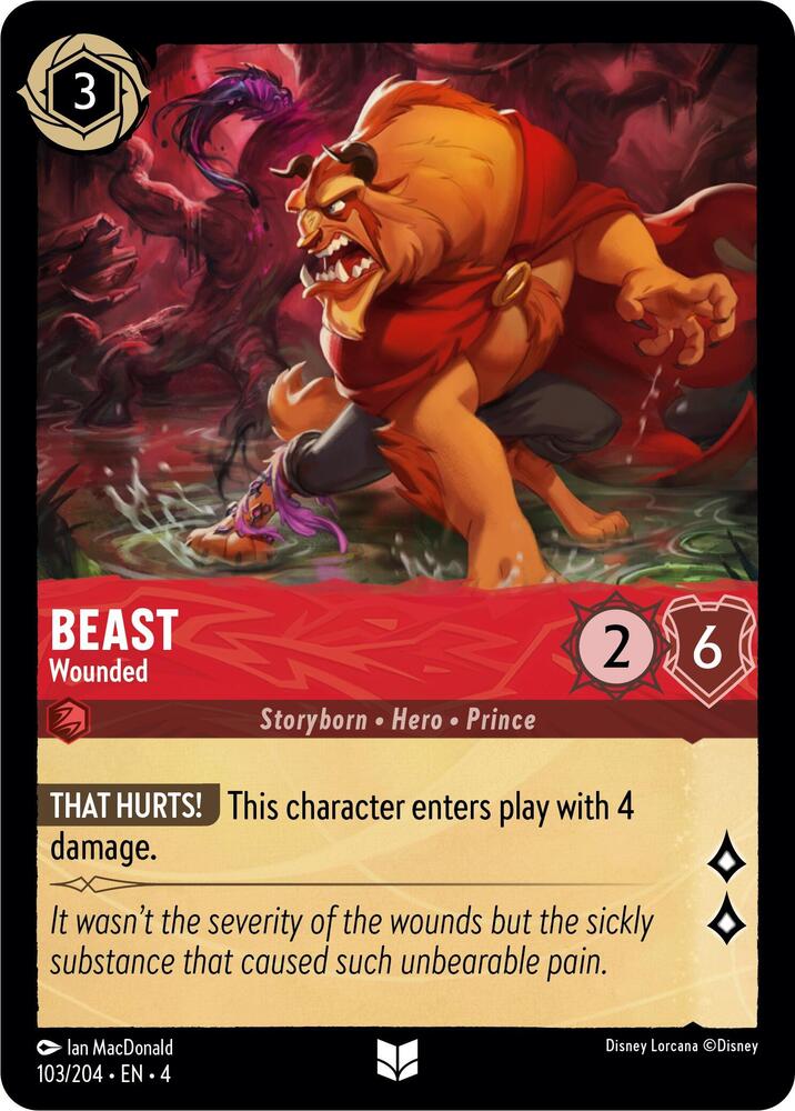 Beast - Wounded (103/204) [Ursula's Return] | Jack's On Queen