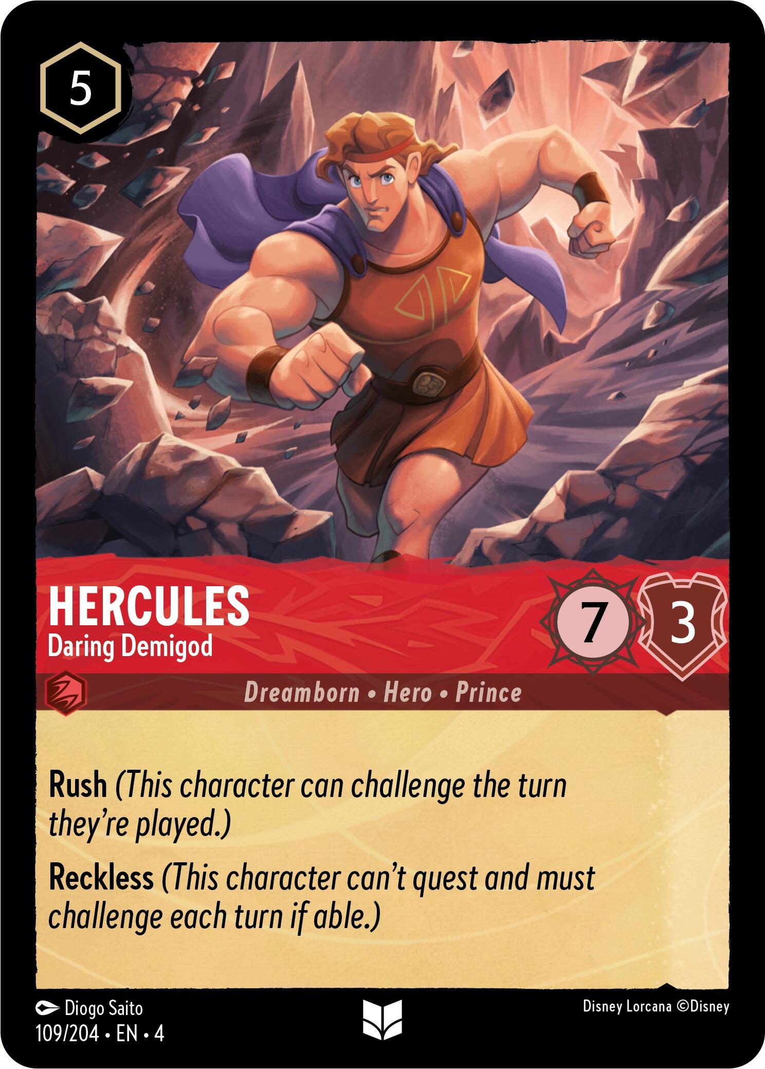 Hercules - Daring Demigod (109/204) [Ursula's Return] | Jack's On Queen