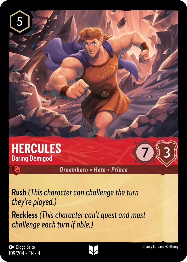 Hercules - Daring Demigod (109/204) [Ursula's Return] | Jack's On Queen