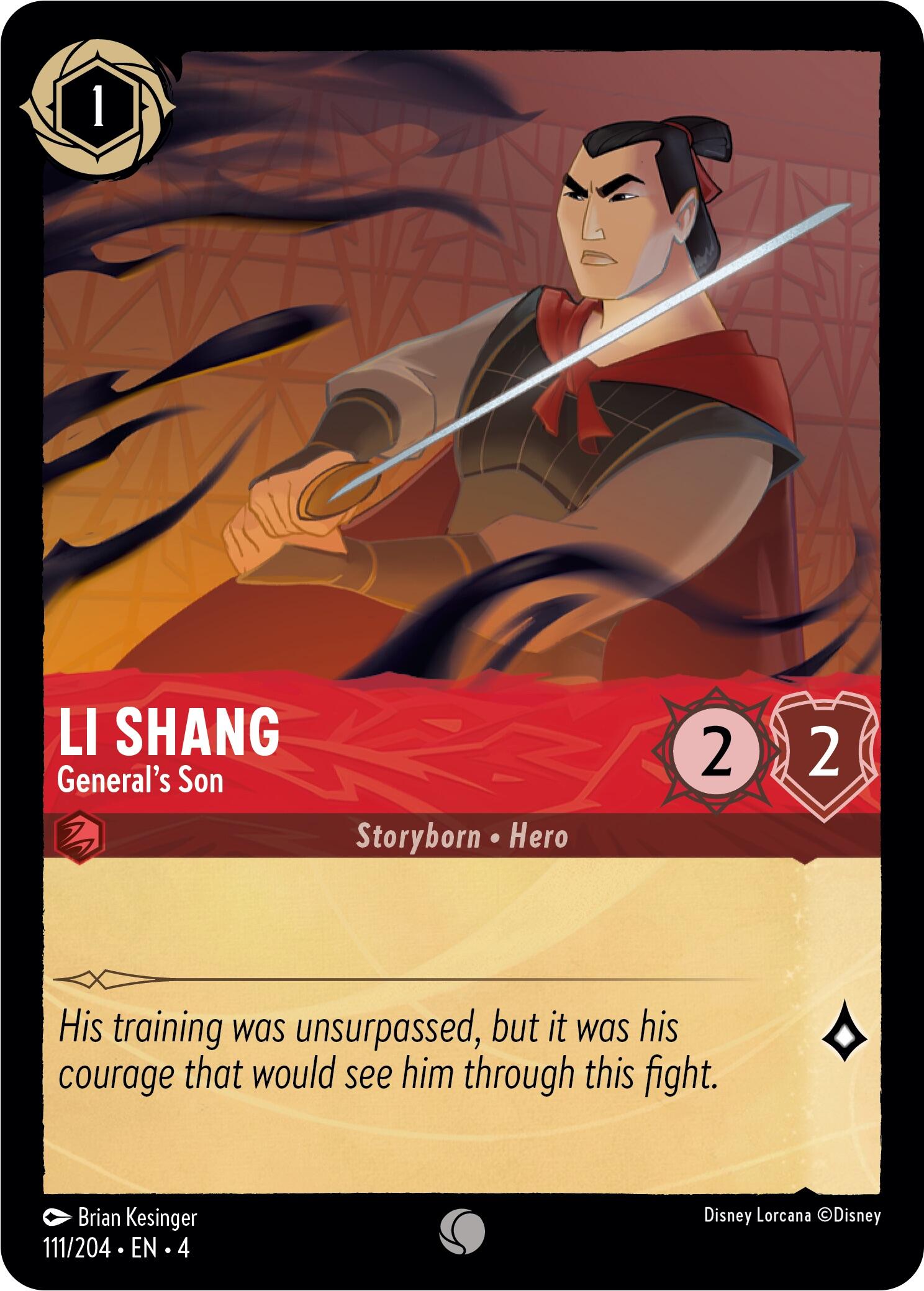 Li Shang - General's Son (111/204) [Ursula's Return] | Jack's On Queen