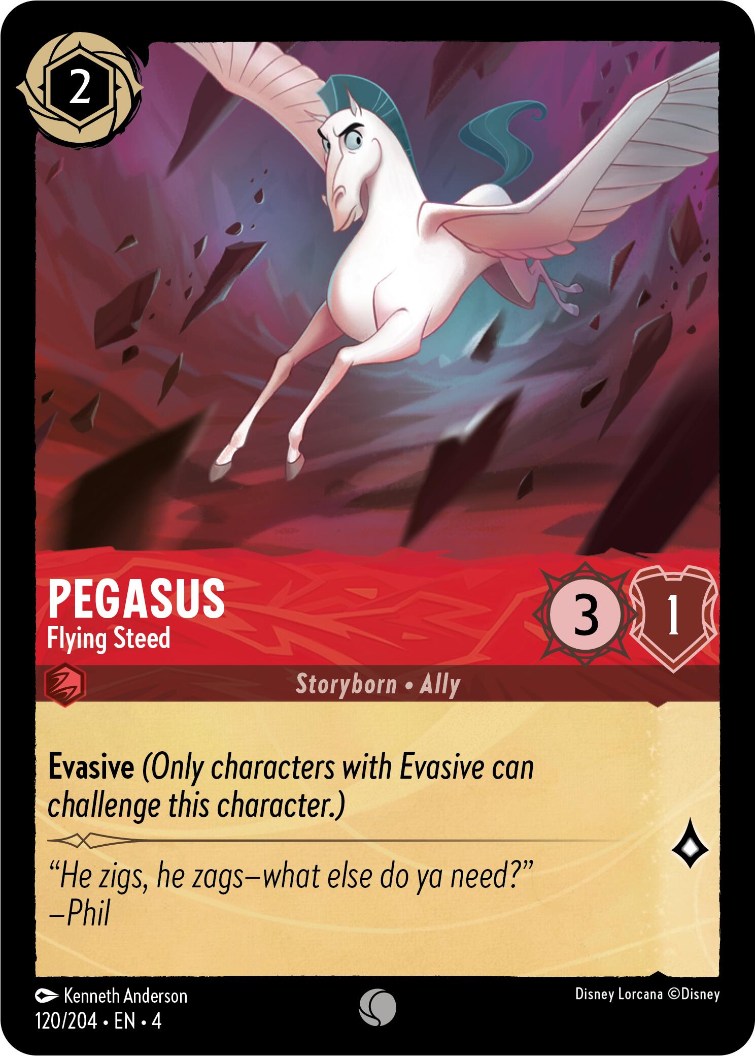 Pegasus - Flying Steed (120/204) [Ursula's Return] | Jack's On Queen