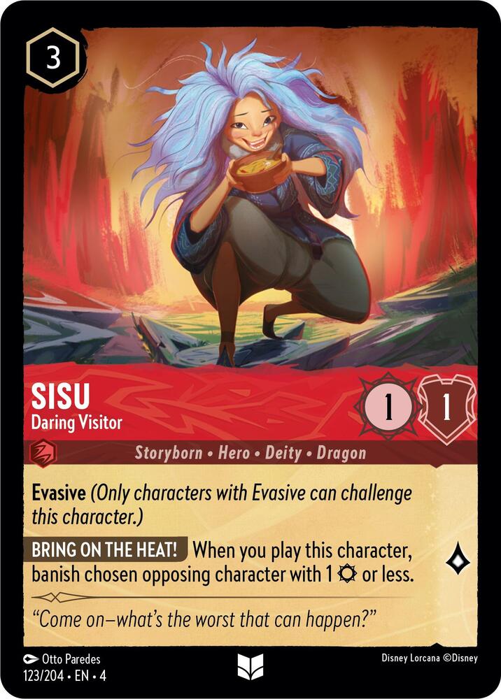 Sisu - Daring Visitor (123/204) [Ursula's Return] | Jack's On Queen