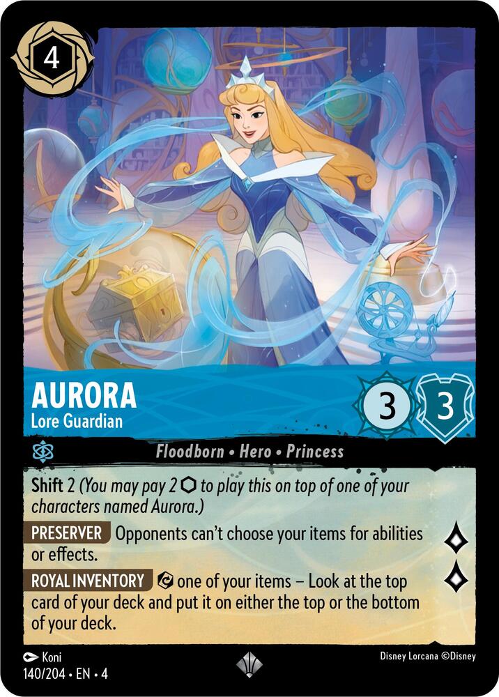 Aurora - Lore Guardian (140/204) [Ursula's Return] | Jack's On Queen