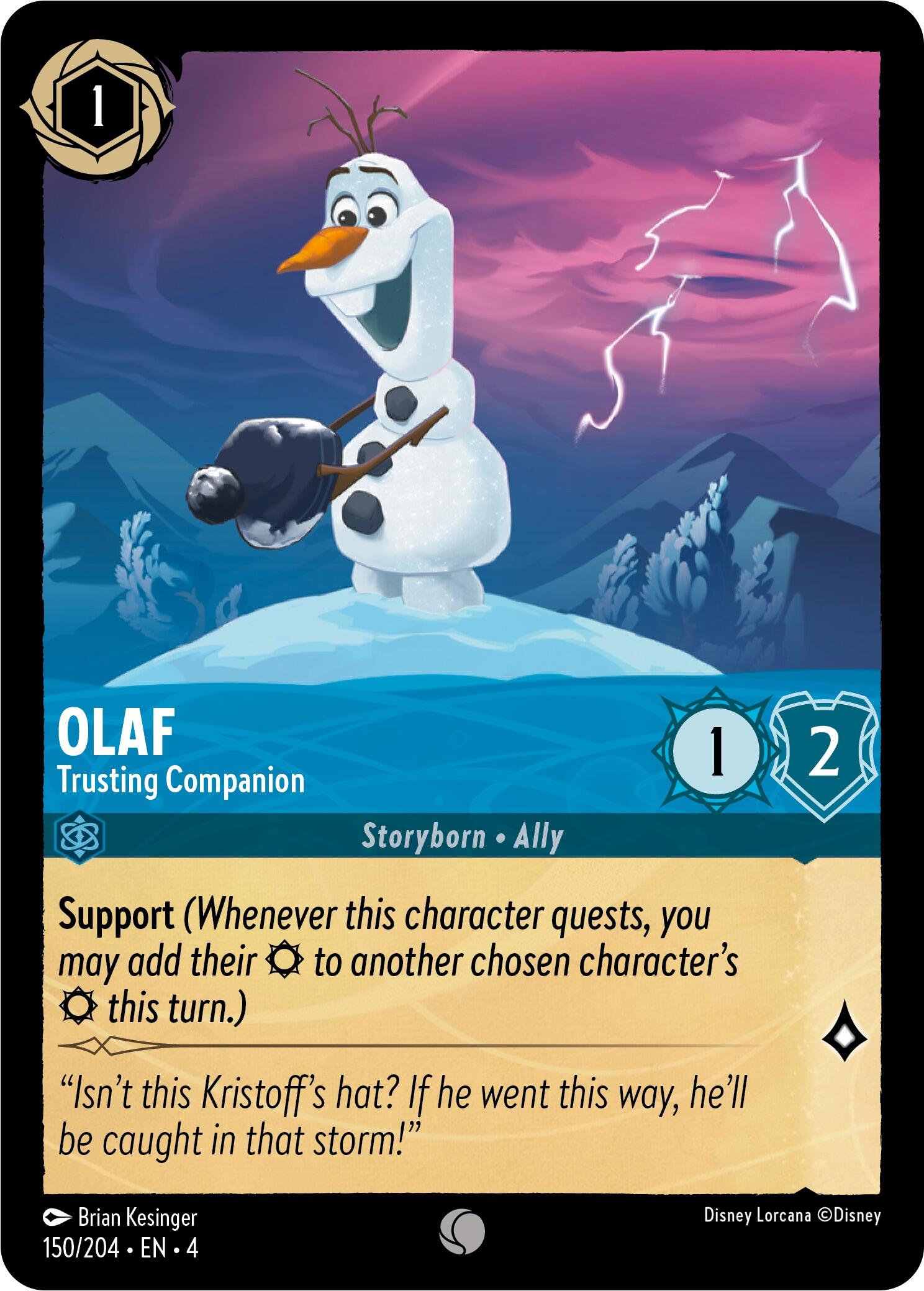 Olaf - Trusting Companion (150/204) [Ursula's Return] | Jack's On Queen