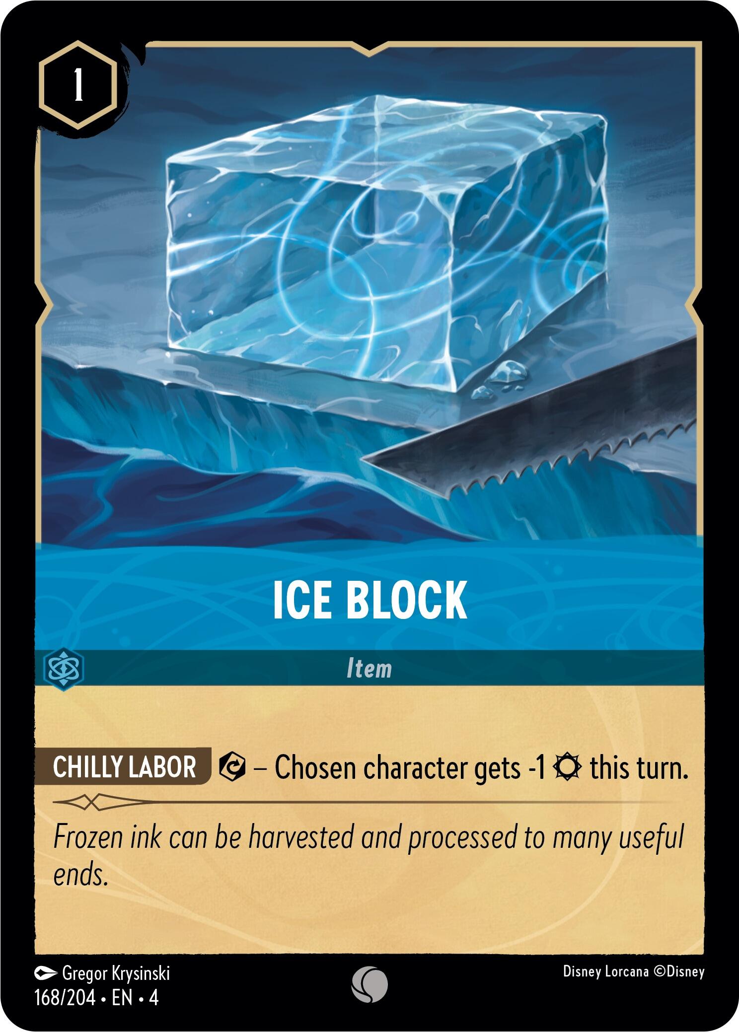 Ice Block (168/204) [Ursula's Return] | Jack's On Queen