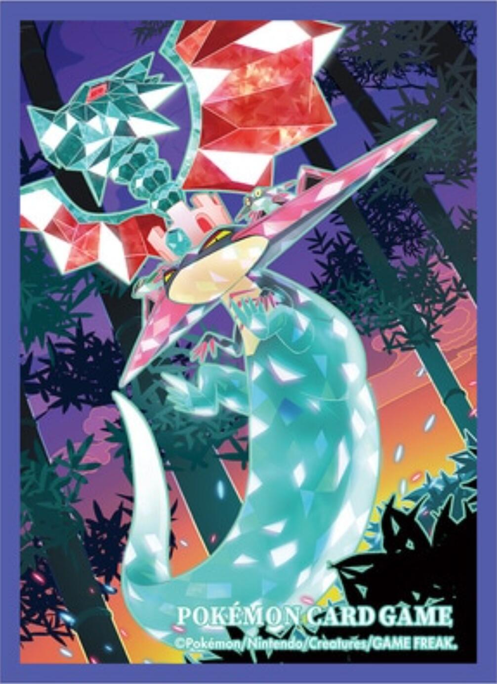 Card Sleeves - Terastal Dragapult (64-Pack) (Pokemon Center Japan Exclusive) | Jack's On Queen