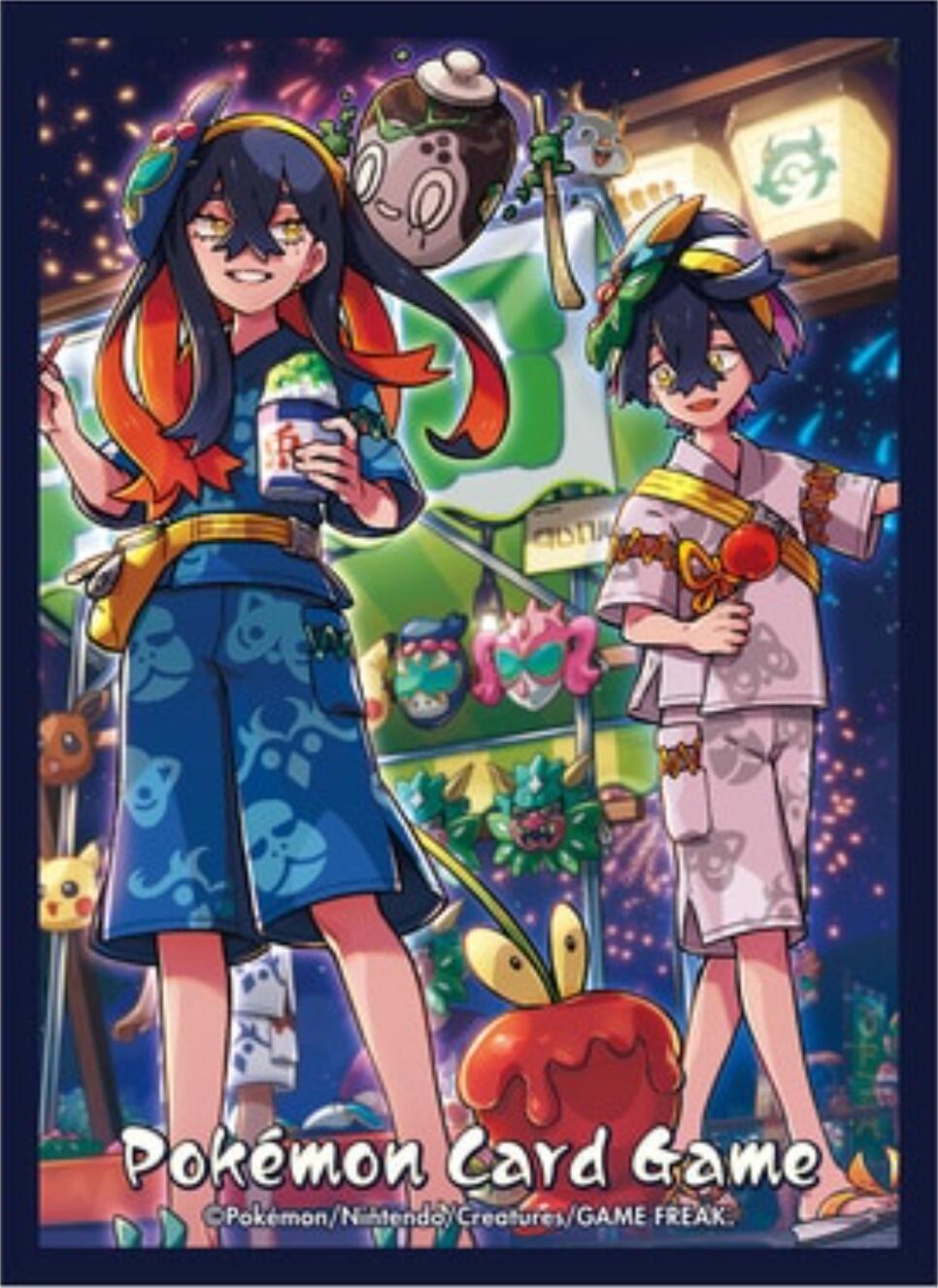 Card Sleeves - Carmine and Kieran (64-Pack) (Pokemon Center Japan Exclusive) | Jack's On Queen