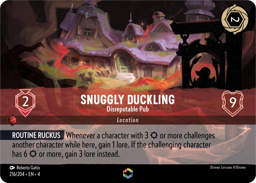 Snuggly Duckling - Disreputable Pub (Enchanted) (216/204) [Ursula's Return] | Jack's On Queen