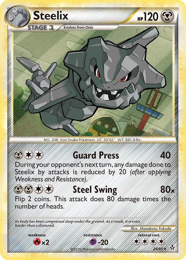 Steelix (24/95) [HeartGold & SoulSilver: Unleashed] | Jack's On Queen