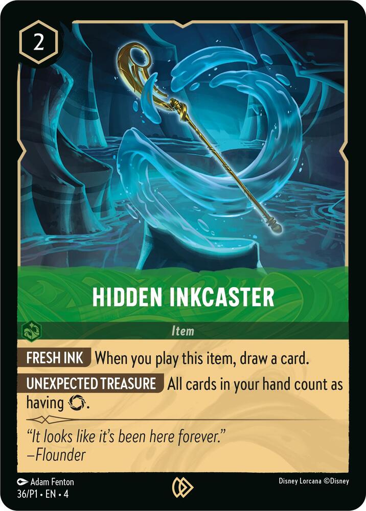 Hidden Inkcaster (36) [Disney Lorcana Promo Cards] | Jack's On Queen