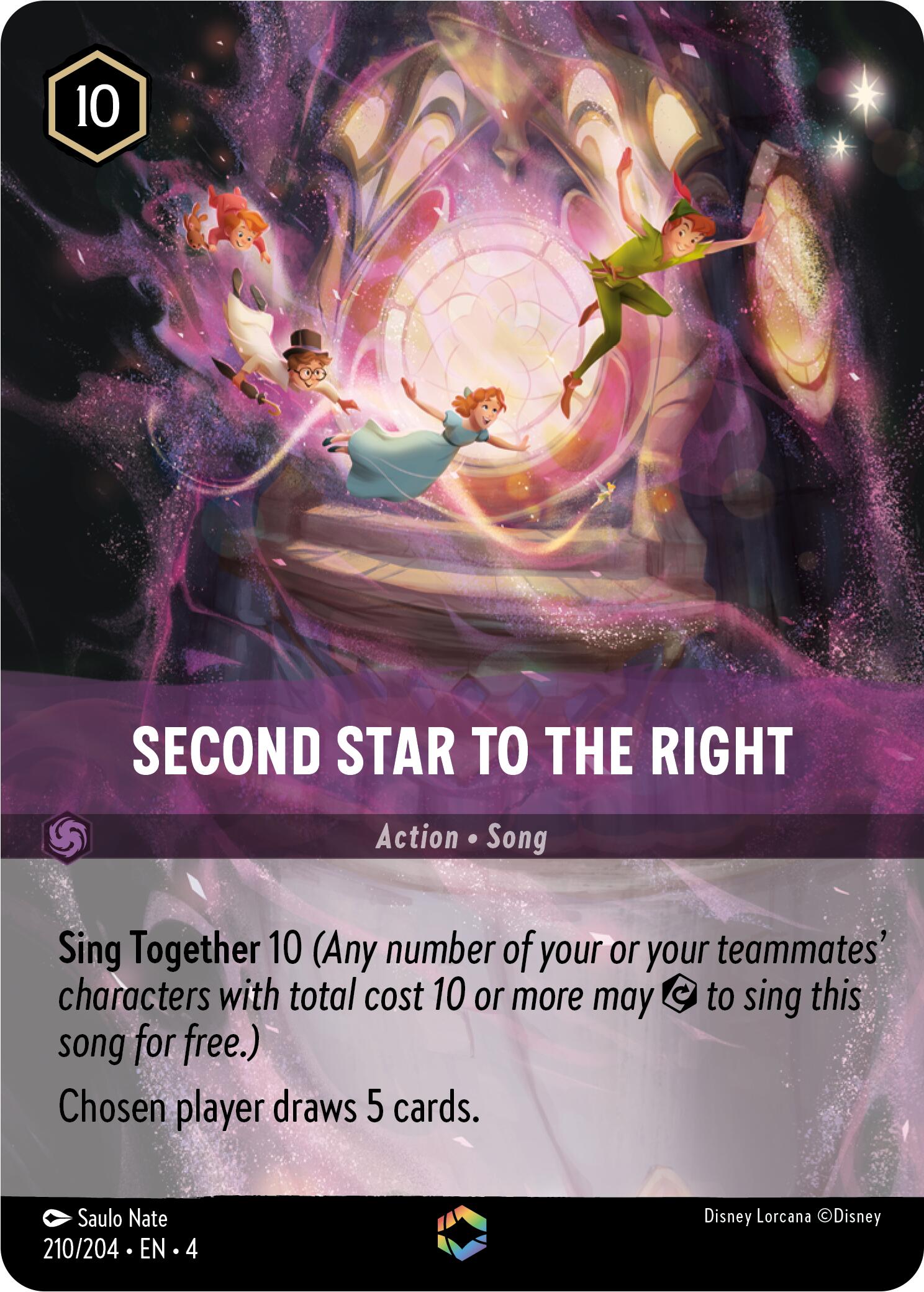 Second Star to the Right (Enchanted) (210/204) [Ursula's Return] | Jack's On Queen