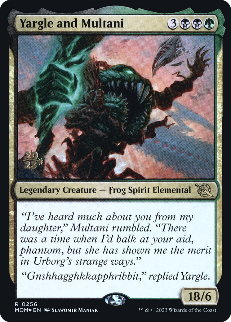 Yargle and Multani [March of the Machine Prerelease Promos] | Jack's On Queen