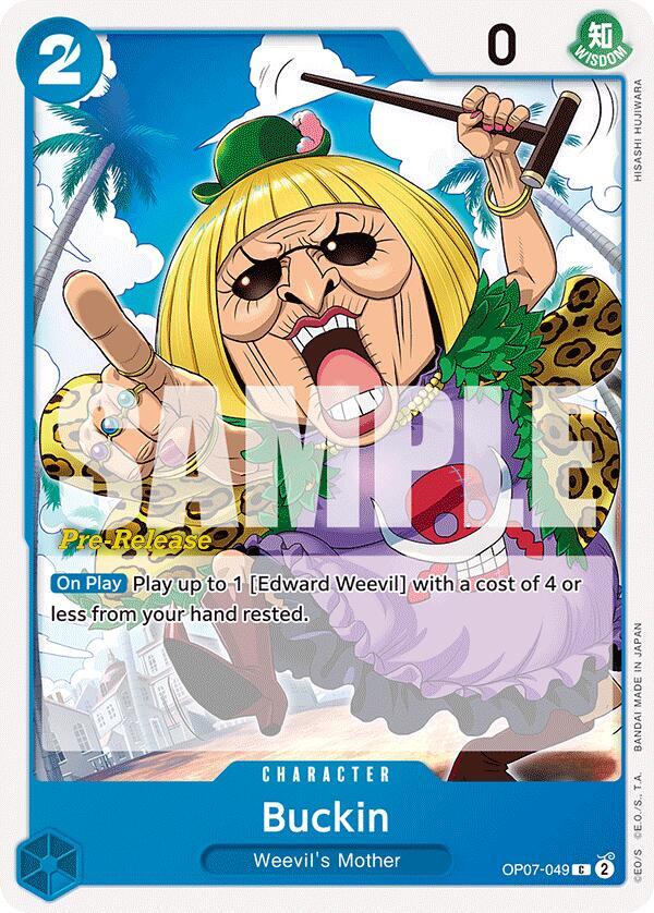 Buckin (OP07-049) [500 Years in the Future Pre-Release Cards] | Jack's On Queen