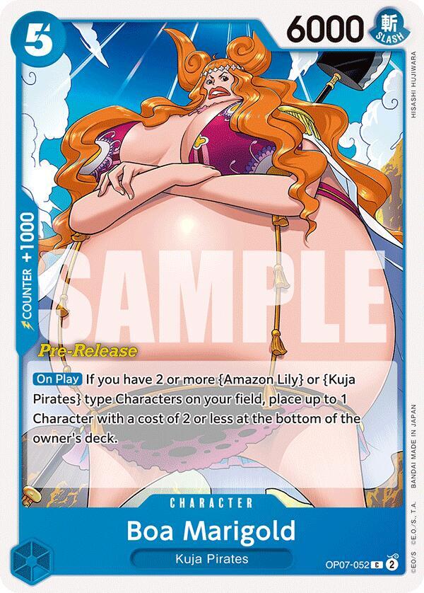 Boa Marigold (OP07-052) [500 Years in the Future Pre-Release Cards] | Jack's On Queen