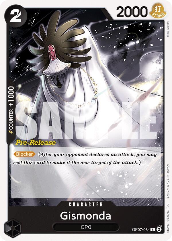 Gismonda (OP07-084) [500 Years in the Future Pre-Release Cards] | Jack's On Queen