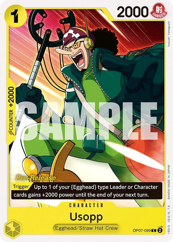 Usopp (OP07-099) [500 Years in the Future Pre-Release Cards] | Jack's On Queen