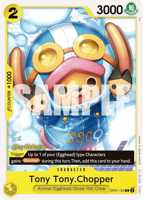 Tony Tony.Chopper (103) (OP07-103) [500 Years in the Future Pre-Release Cards] | Jack's On Queen