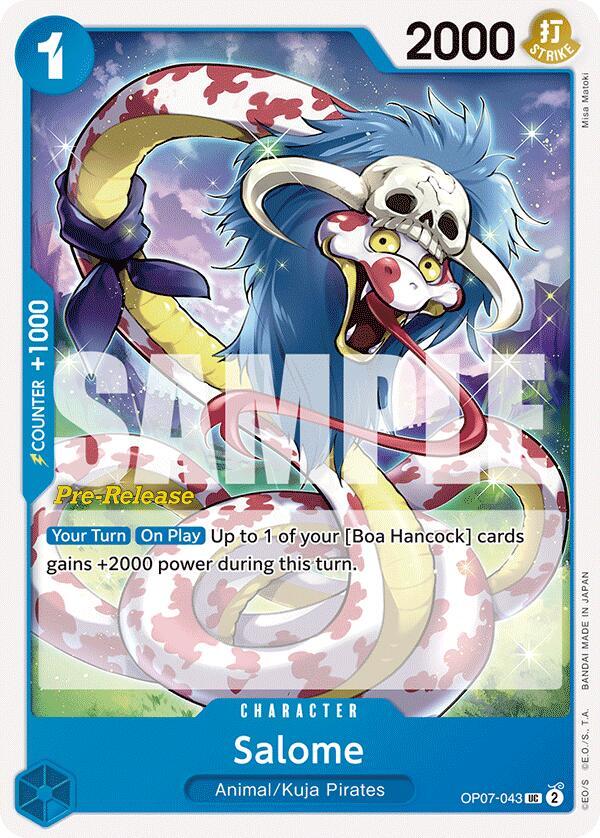 Salome (OP07-043) [500 Years in the Future Pre-Release Cards] | Jack's On Queen