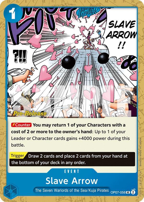Slave Arrow (OP07-056) [500 Years in the Future Pre-Release Cards] | Jack's On Queen