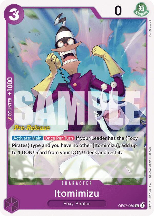 Itomimizu (OP07-060) [500 Years in the Future Pre-Release Cards] | Jack's On Queen