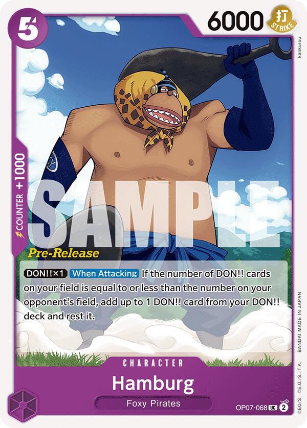 Hamburg (OP07-068) [500 Years in the Future Pre-Release Cards] | Jack's On Queen