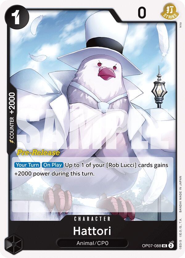 Hattori (OP07-088) [500 Years in the Future Pre-Release Cards] | Jack's On Queen