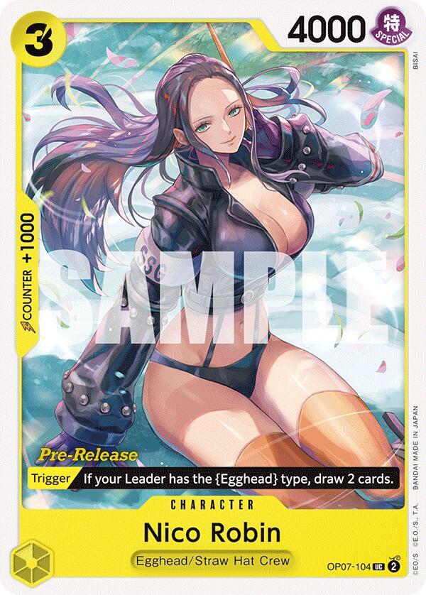 Nico Robin (OP07-104) [500 Years in the Future Pre-Release Cards] | Jack's On Queen