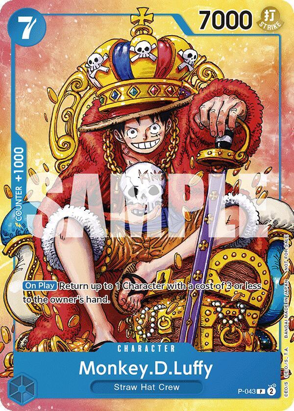 Monkey.D.Luffy (Convention Promo 2024) (P-043) [One Piece Promotion Cards] | Jack's On Queen