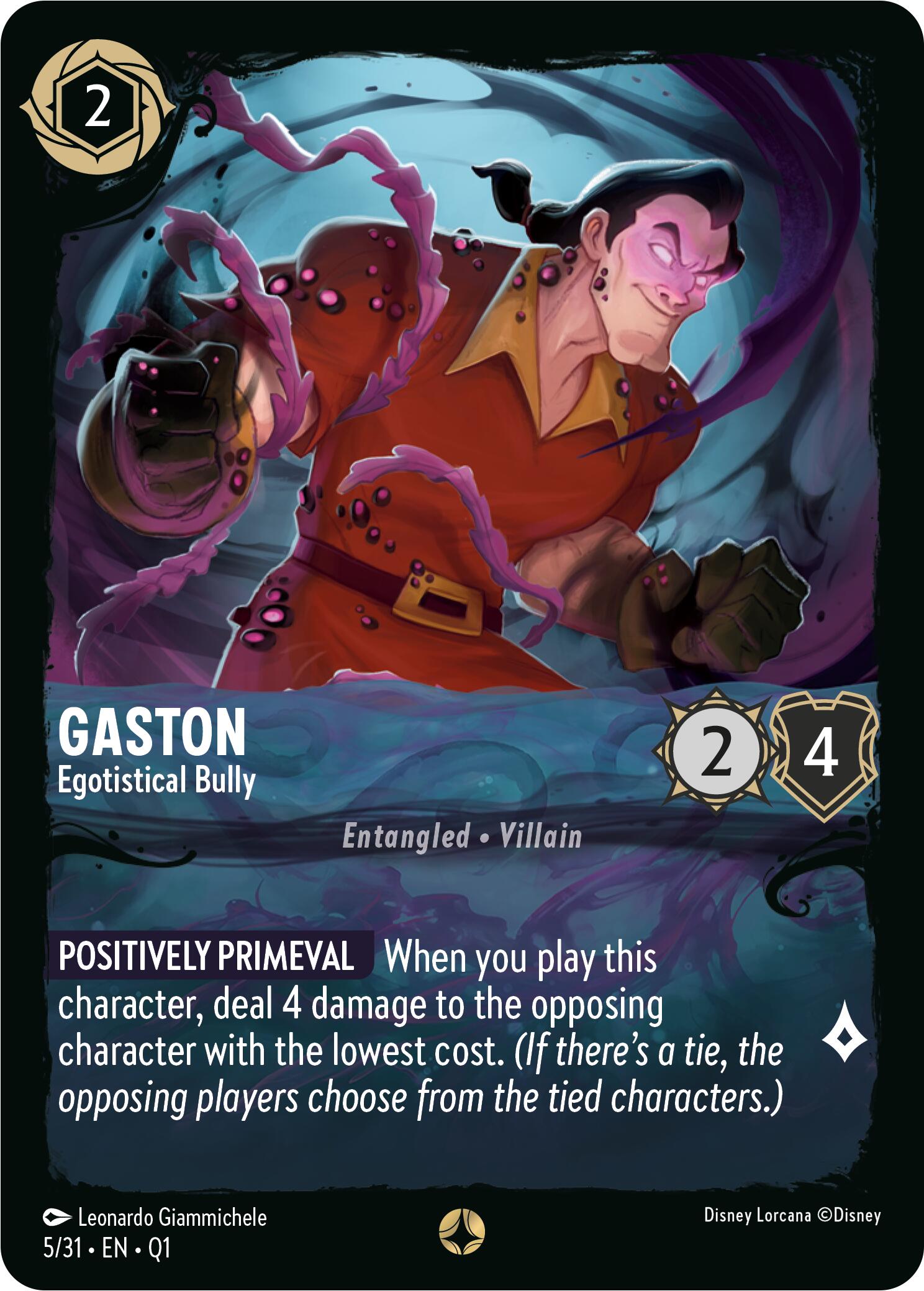 Gaston - Egotistical Bully (5/31) [Illumineer's Quest: Deep Trouble] | Jack's On Queen