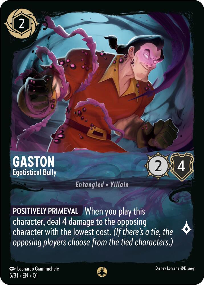 Gaston - Egotistical Bully (5/31) [Illumineer's Quest: Deep Trouble] | Jack's On Queen