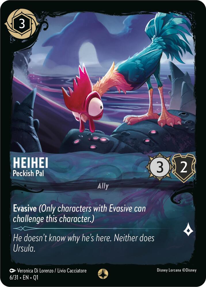 HeiHei - Peckish Pal (6/31) [Illumineer's Quest: Deep Trouble] | Jack's On Queen