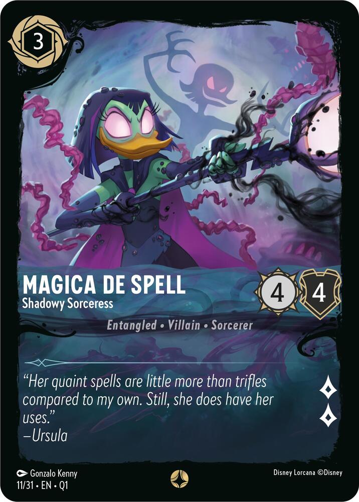 Magica De Spell - Shadowy Sorceress (11/31) [Illumineer's Quest: Deep Trouble] | Jack's On Queen