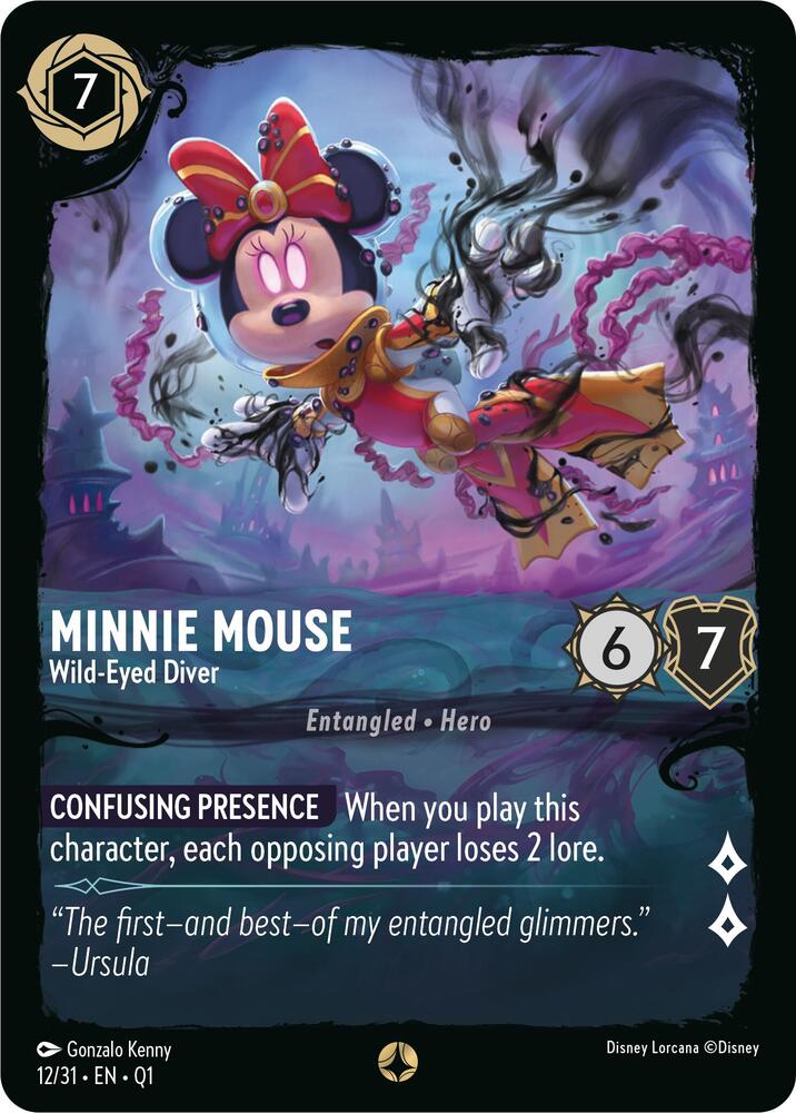 Minnie Mouse - Wild-Eyed Diver (12/31) [Illumineer's Quest: Deep Trouble] | Jack's On Queen