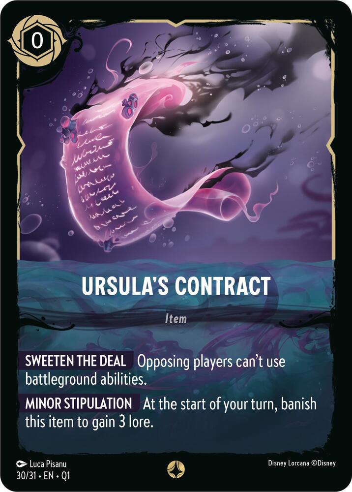 Ursula's Contract (30/31) [Illumineer's Quest: Deep Trouble] | Jack's On Queen