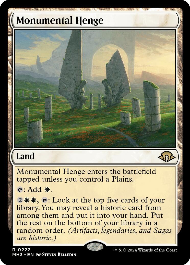 Monumental Henge [Modern Horizons 3] | Jack's On Queen