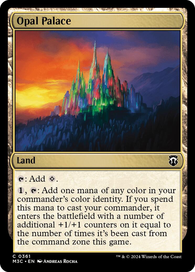 Opal Palace [Modern Horizons 3 Commander] | Jack's On Queen