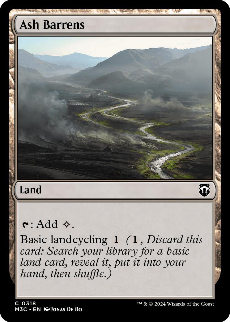 Ash Barrens [Modern Horizons 3 Commander] | Jack's On Queen