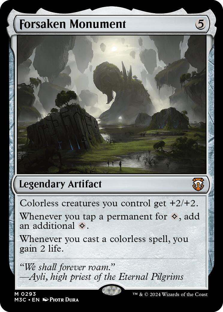 Forsaken Monument [Modern Horizons 3 Commander] | Jack's On Queen