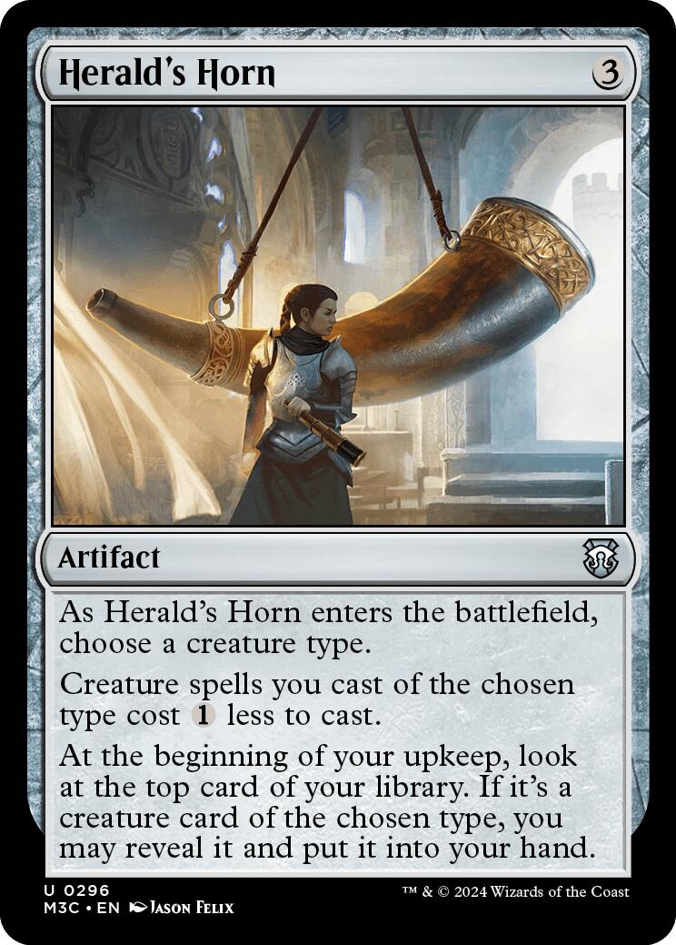 Herald's Horn [Modern Horizons 3 Commander] | Jack's On Queen