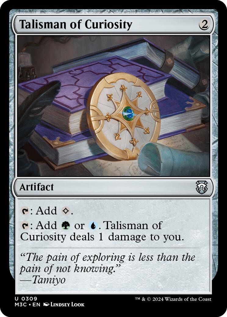 Talisman of Curiosity [Modern Horizons 3 Commander] | Jack's On Queen