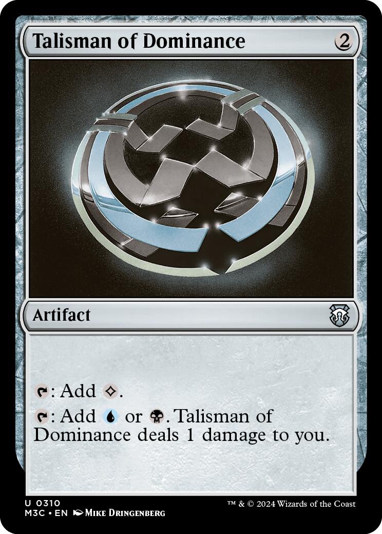 Talisman of Dominance [Modern Horizons 3 Commander] | Jack's On Queen