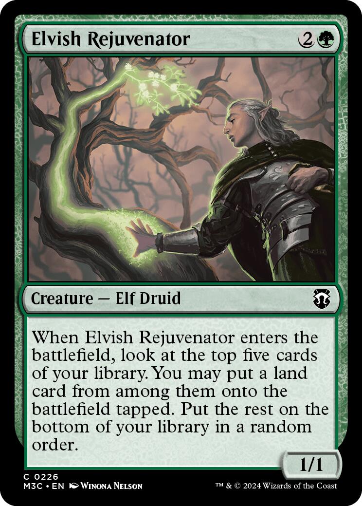 Elvish Rejuvenator [Modern Horizons 3 Commander] | Jack's On Queen