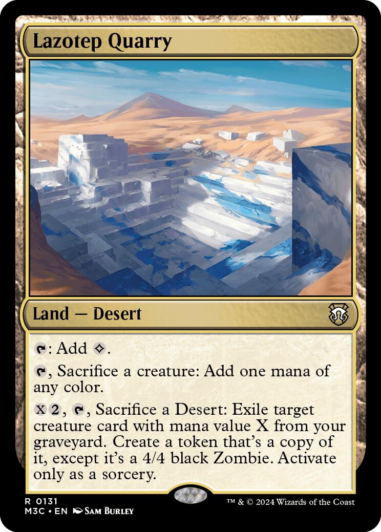 Lazotep Quarry [Modern Horizons 3 Commander] | Jack's On Queen