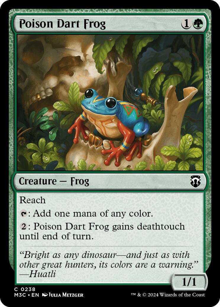 Poison Dart Frog [Modern Horizons 3 Commander] | Jack's On Queen