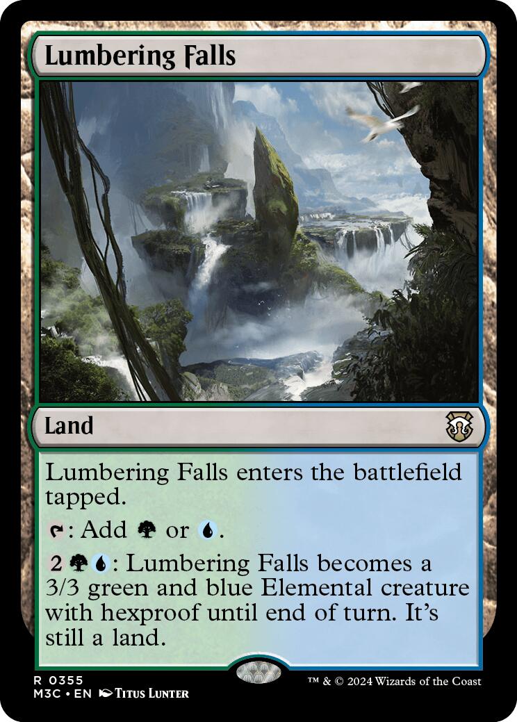 Lumbering Falls [Modern Horizons 3 Commander] | Jack's On Queen
